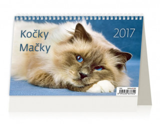 Kalendář stolní 2017 - Kočky