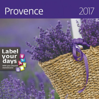 Kalendář nástěnný 2017 - Provence 300x300cm