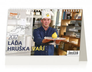 Kalendář stolní 2017 - Láďa Hruška vaří
