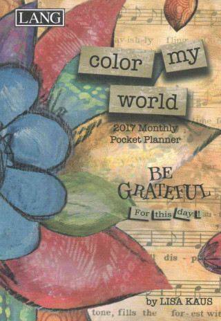 Color My World 2017 Monthly Pocket Planner