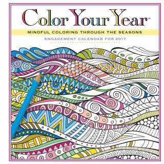 Color Your Year Engagement Calendar 2017