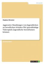 Aggressive Handlungen von Jugendlichen an beruflichen Schulen. Wie gewalthaltige Videospiele Jugendliche beeinflussen können