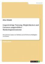 Gegenwartige Nutzung, Moeglichkeiten und Grenzen ausgewahlter Marketinginstrumente