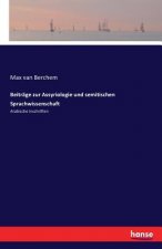 Beitrage zur Assyriologie und semitischen Sprachwissenschaft