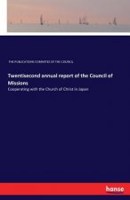 Twentisecond annual report of the Council of Missions
