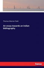 essay towards an indian bibliography
