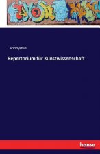 Repertorium fur Kunstwissenschaft