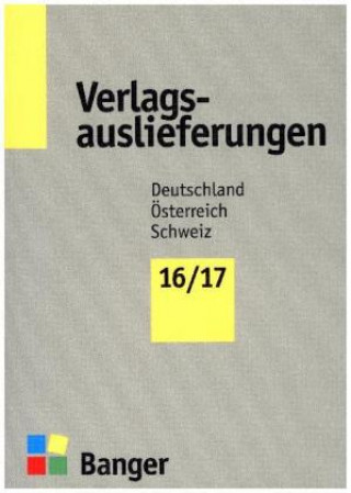 Verlagsauslieferungen 2016/2017 - Deutschland - Österreich - Schweiz