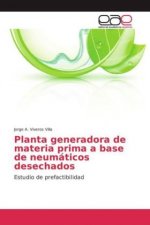Planta generadora de materia prima a base de neumáticos desechados