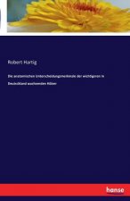 anatomischen Unterscheidungsmerkmale der wichtigeren in Deutschland wachsenden Hoelzer