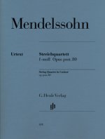 Streichquartett f-Moll op. post. 80