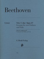 Trio C-Dur op.87, Fassung für 2 Violinen und Viola, Einzelstimmen