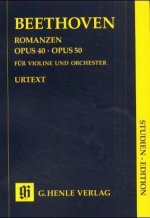 Romanzen für Violine und Orchester G-Dur op.40 und F-Dur op.50, Klavierauszug, Studien-Edition