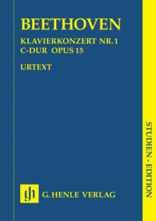 Klavierkonzert Nr.1 C-Dur op.15, Klavierauszug, Studien-Edition