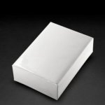 Geschenkpapier Chromolux weiß (Rolle 30 cm)