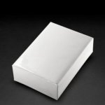Geschenkpapier Chromolux weiß (Rolle 50 cm)