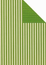 Geschenkpapier Leer kitt-grün we., 25 Bogen (70 x 100 cm)
