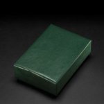 Geschenkpapier Vollton grün be., 25 Bogen (70 x 100 cm)