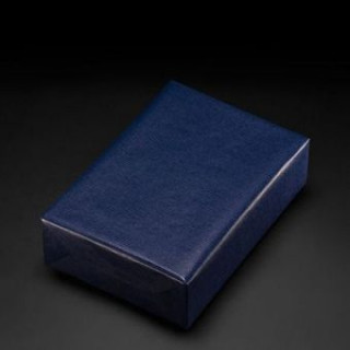 Geschenkpapier Vollton blau be., 25 Bogen (70 x 100 cm)