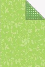Geschenkpapier Miron grün hell (Rolle, 70 cm)
