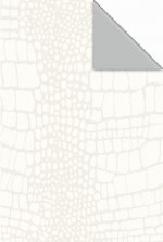 Geschenkpapier Amon weiss (Rolle, 30 cm)
