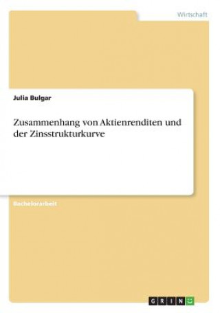 Zusammenhang von Aktienrenditen und der Zinsstrukturkurve