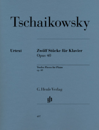 Zwölf Stücke für Klavier op.40. Twelve Pieces for paino op.40