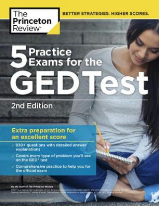5 Practice Exams for the Ged Test