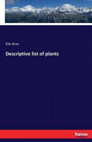Descriptive list of plants