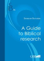 A Guide to Biblical Research
