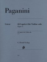 24 Capricci op.1 (unbezeichnete und bezeichnete Stimme), Violine solo