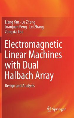 Electromagnetic Linear Machines with Dual Halbach Array