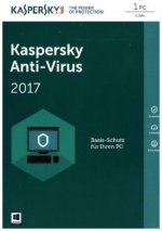 Kaspersky Anti-Virus 2017, 1 Code in a Box