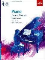 Piano Exam Pieces 2017 & 2018, ABRSM Grade 4, with CD