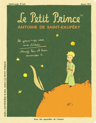 Le Petit Prince Stitch Large Blank Notebook: Lp6816