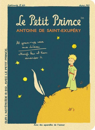 Le Petit Prince Stitch Stitch Small Blank Notebook: Lp7295