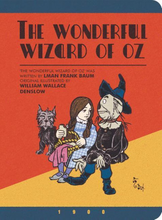 The Wonderful Wizard of Oz Stitch Small Blank Notebook: Oz7318