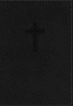 NKJV, UltraSlim Reference Bible, Leathersoft, Black, Indexed, Red Letter Edition