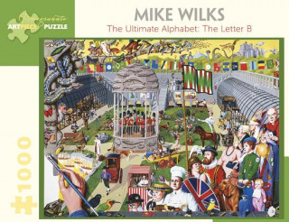 Mike Wilks the Ultimate Alphabet the Letter B 1000-Piece Jigsaw Puzzle