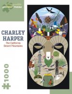 Charley Harper the California Desert Mountains 1000-Piece Jigsaw Puzzle