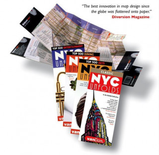 NYC Classic Unfolds Pop-Up Map by Vandam NYC Classic Unfolds Pop-Up Map by Vandam