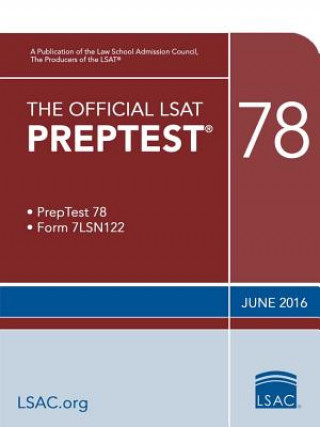 The Official LSAT Preptest 78: June 2016 LSAT