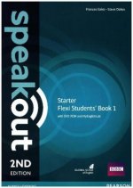 Speakout Starter 2nd Edition Flexi Students' Book 1 with MyEnglishLab Pack