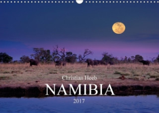 NAMIBIA Christian Heeb / UK Version (Wall Calendar 2017 DIN A3 Landscape)