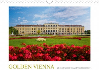 Golden Vienna photographed by Andreas Riedmiller (UK-Version) (Wall Calendar 2017 DIN A4 Landscape)
