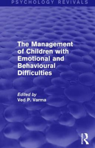 Management of Children with Emotional and Behavioural Difficulties