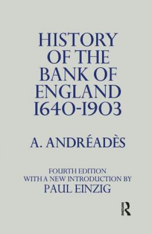 History of the Bank of England 1640 to 1903