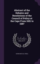 ABSTRACT OF THE DEBATES AND RESOLUTIONS