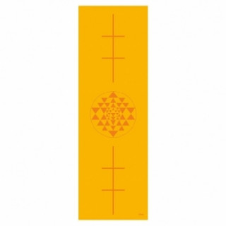 Yogamatte Leela Collection Yantra/Alignment, saffron