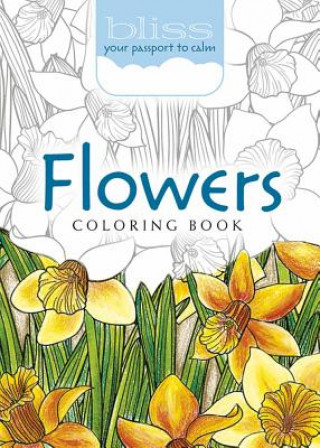 BLISS Flowers Coloring Book